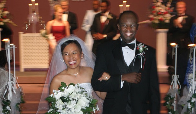 Pic of wedding couple